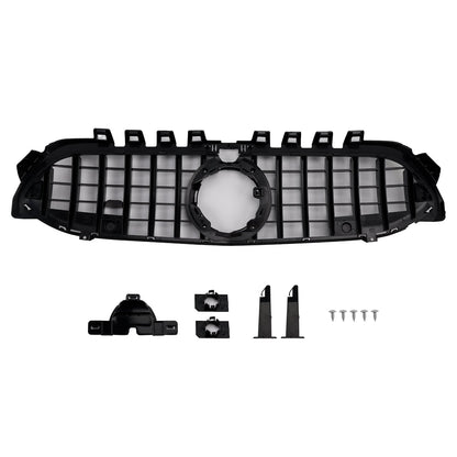 Griglia paraurti anteriore stile GT Mercedes Benz Classe A W177 2019-2023 nera