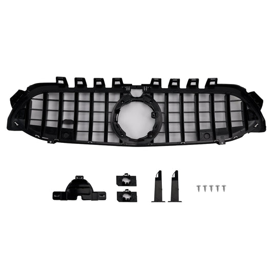 Griglia paraurti anteriore stile GT Mercedes Benz Classe A W177 2019-2023 nera