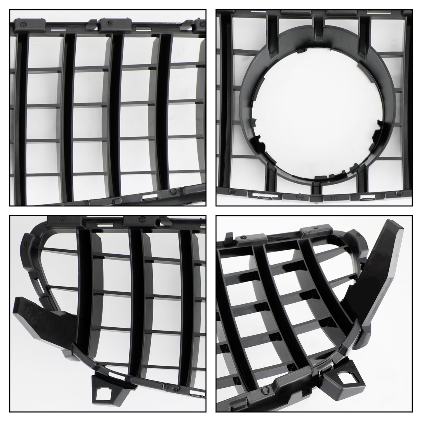 Griglia paraurti anteriore stile Mercedes Benz A W176 2016-2018 GTR