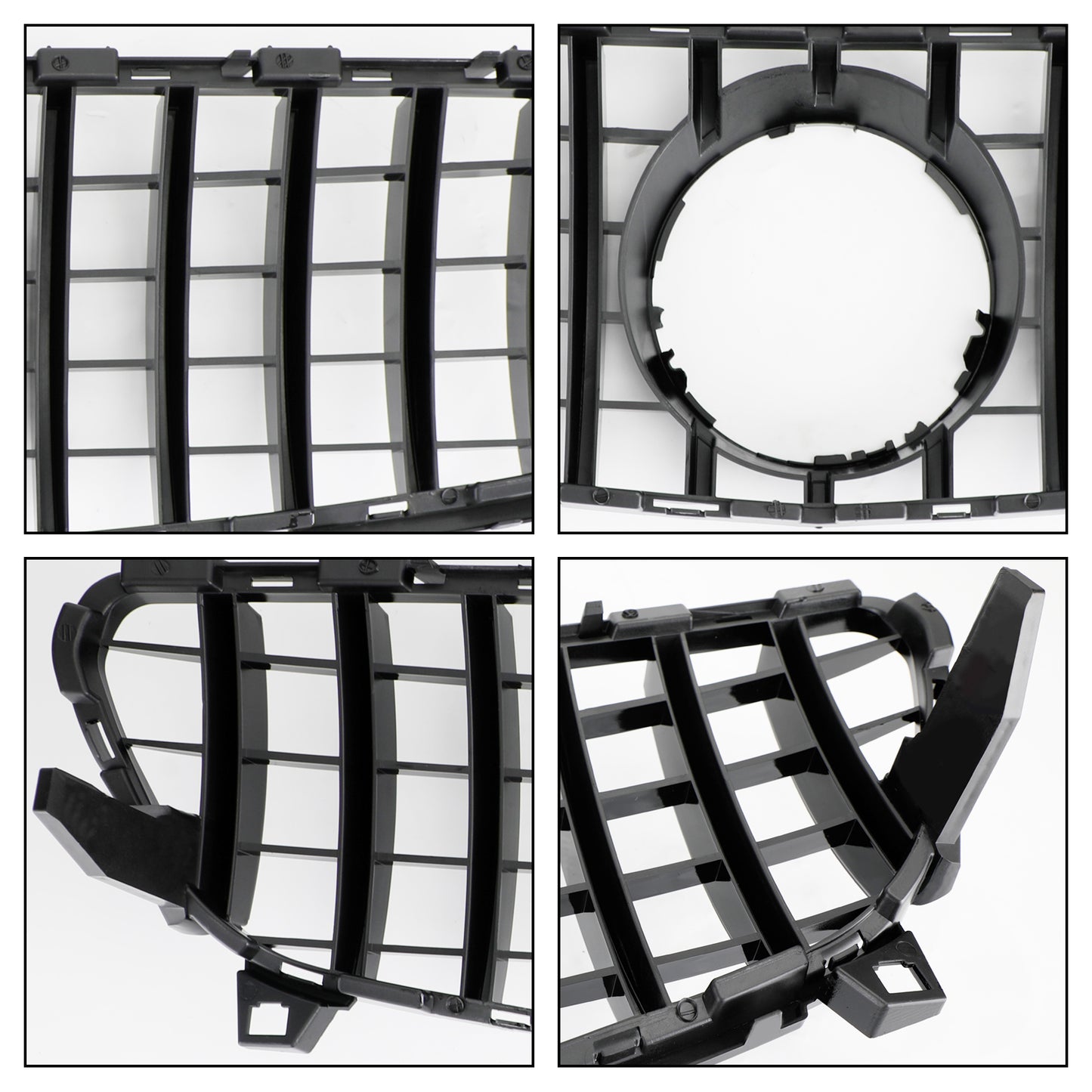 Griglia paraurti anteriore per MERCEDES BENZ CLASSE A W176 2016-2018 GTR Style