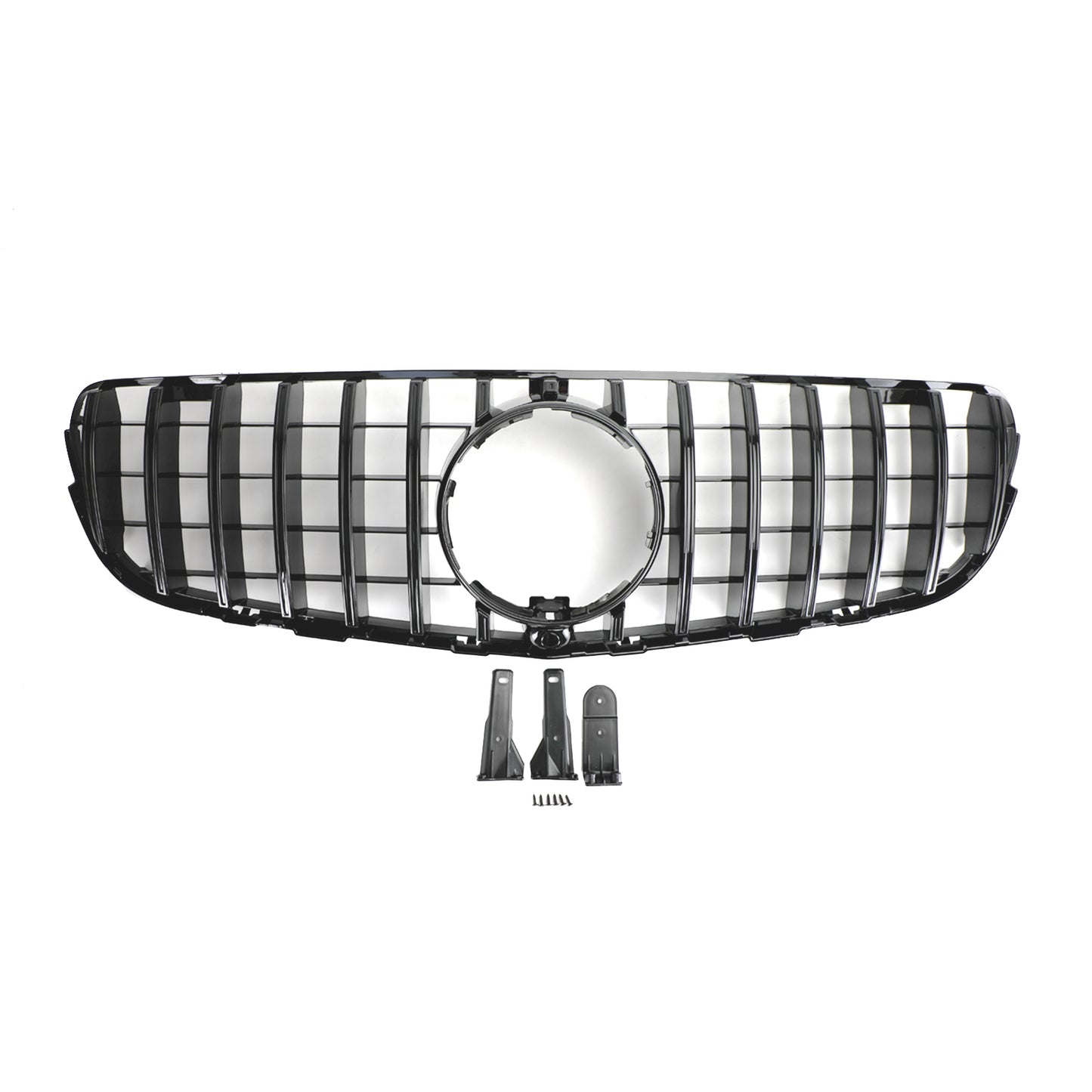 Nero Lucido Griglia Paraurti Anteriore Griglia Per Mercedes Benz C253 2015-2019