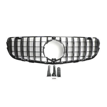 Nero Lucido Griglia Paraurti Anteriore Griglia Per Mercedes Benz C253 2015-2019