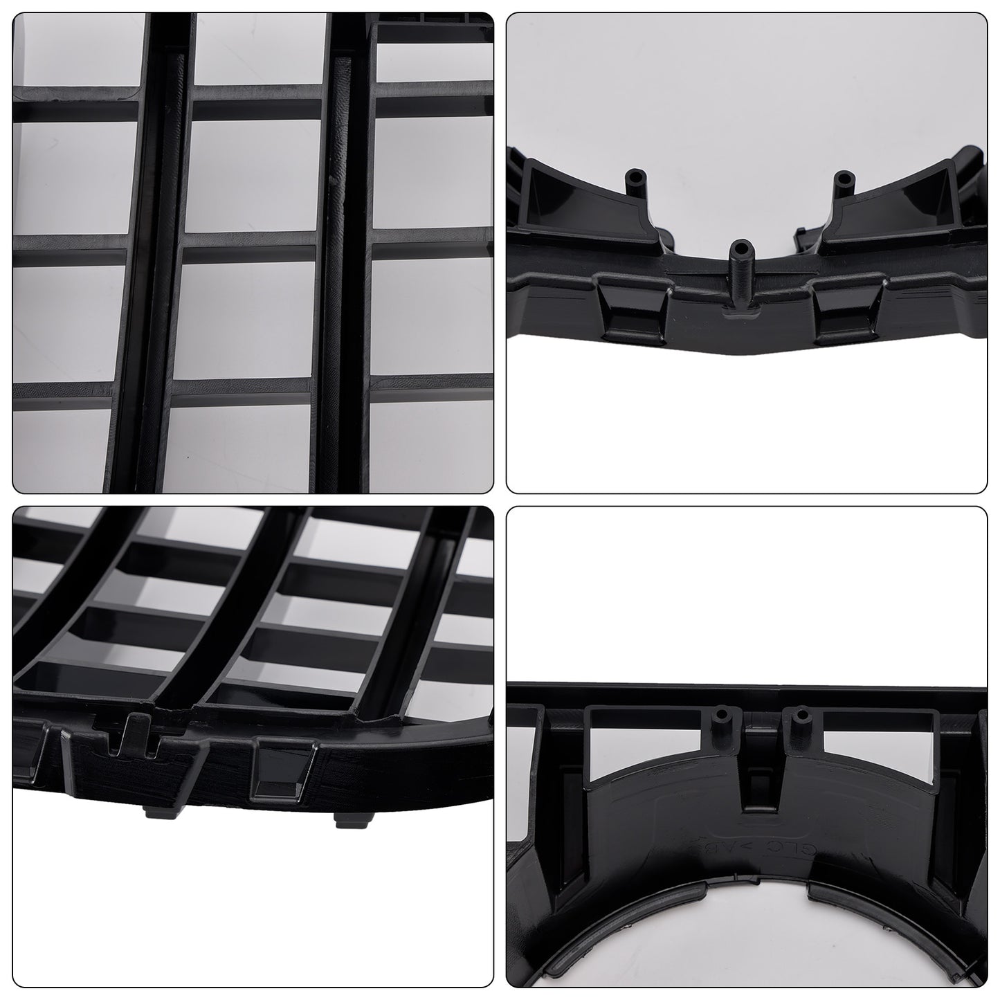 Griglia paraurti anteriore Mercedes Benz GLC X253 C253 2015-2019, colore nero lucido