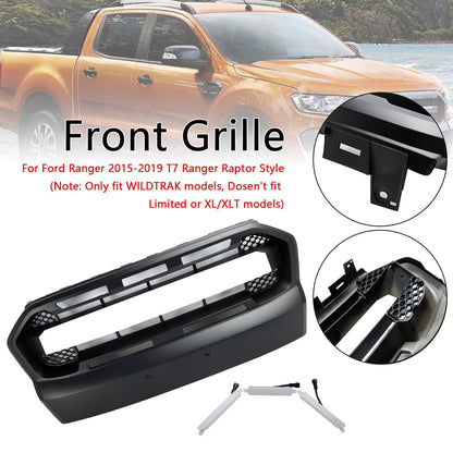 Grille de Bumper prima dello stile Raptor con LED per Ford Ranger T7 2015-2019