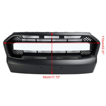 Grille de Bumper prima dello stile Raptor con LED per Ford Ranger T7 2015-2019