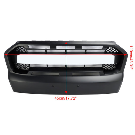Grille de Bumper prima dello stile Raptor con LED per Ford Ranger T7 2015-2019