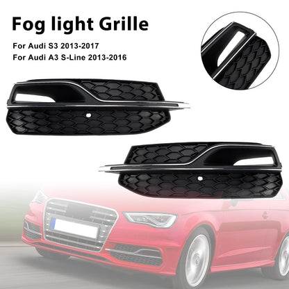 Griglia di copertura inferiore fendinebbia anteriore AUDI A3 S3 S-Line 2013-2016