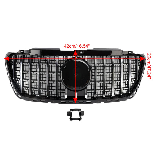 Griglia per griglia paraurti anteriore stile Mercedes Sprinter W907 W910 GTR 2018-2023 (senza badge)