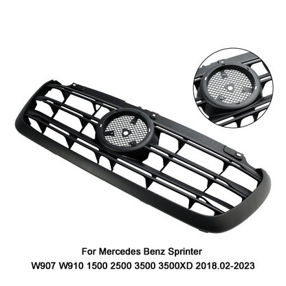 2018.02-2023 Mercedes Benz Sprinter W907 W910 1500 2500 3500 3500XD Griglia paraurti anteriore