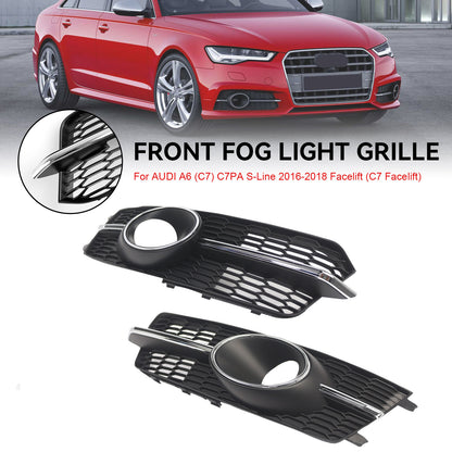 4G0807681AG Per AUDI A6 4G C7 A6l 2016-2018 Fendinebbia Griglia inferiore paraurti anteriore 4G0807682AG