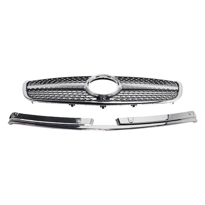 Mercedes Benz Vito 2015 2016 2017 2018 2019 W447 Griglia di diamante Paraurti anteriori Griglia cromata