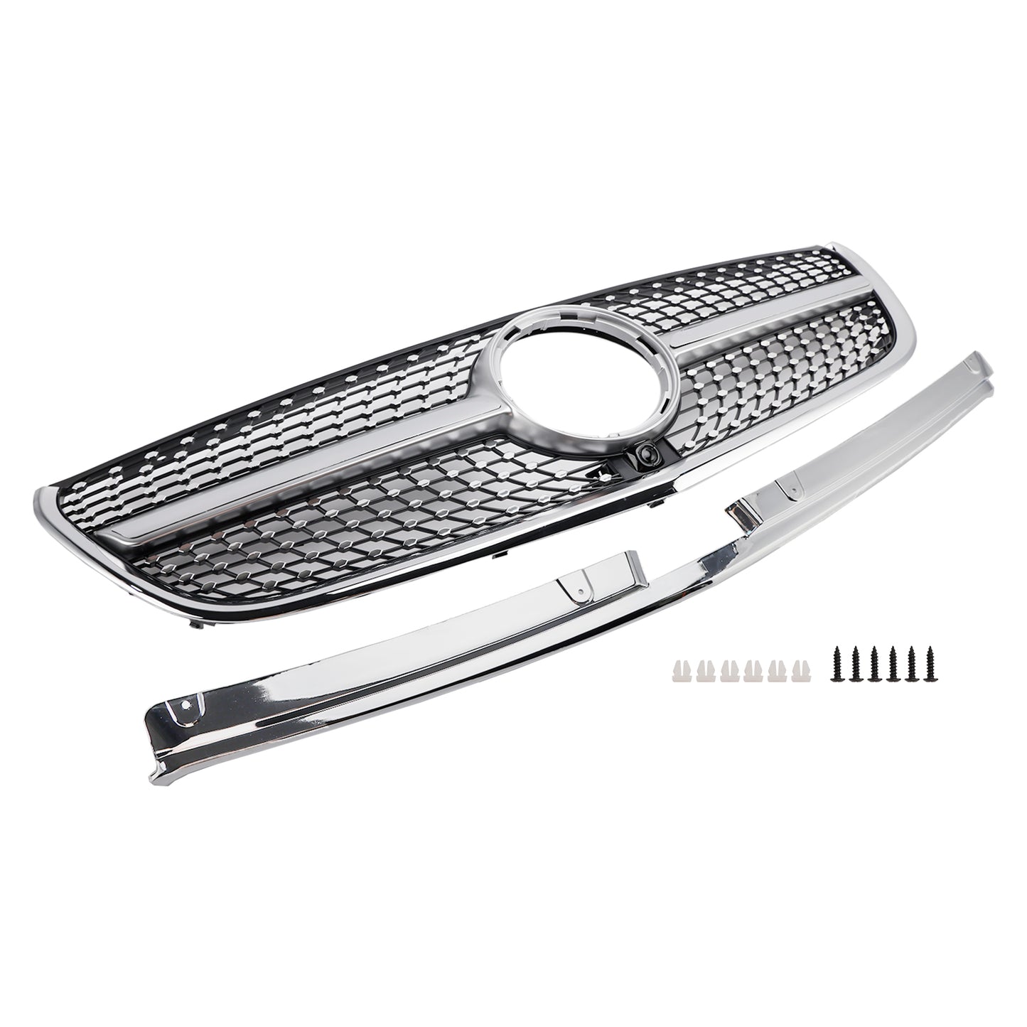 Mercedes Benz Vito 2015 2016 2017 2018 2019 W447 Griglia di diamante Paraurti anteriori Griglia cromata