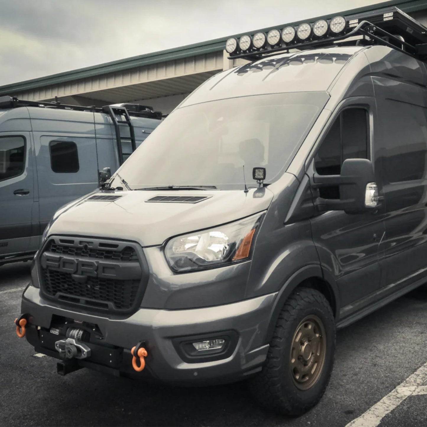 Griglia paraurti anteriore stile Ford Transit MK8 Trail Raptor dal 2019 in poi 2467809