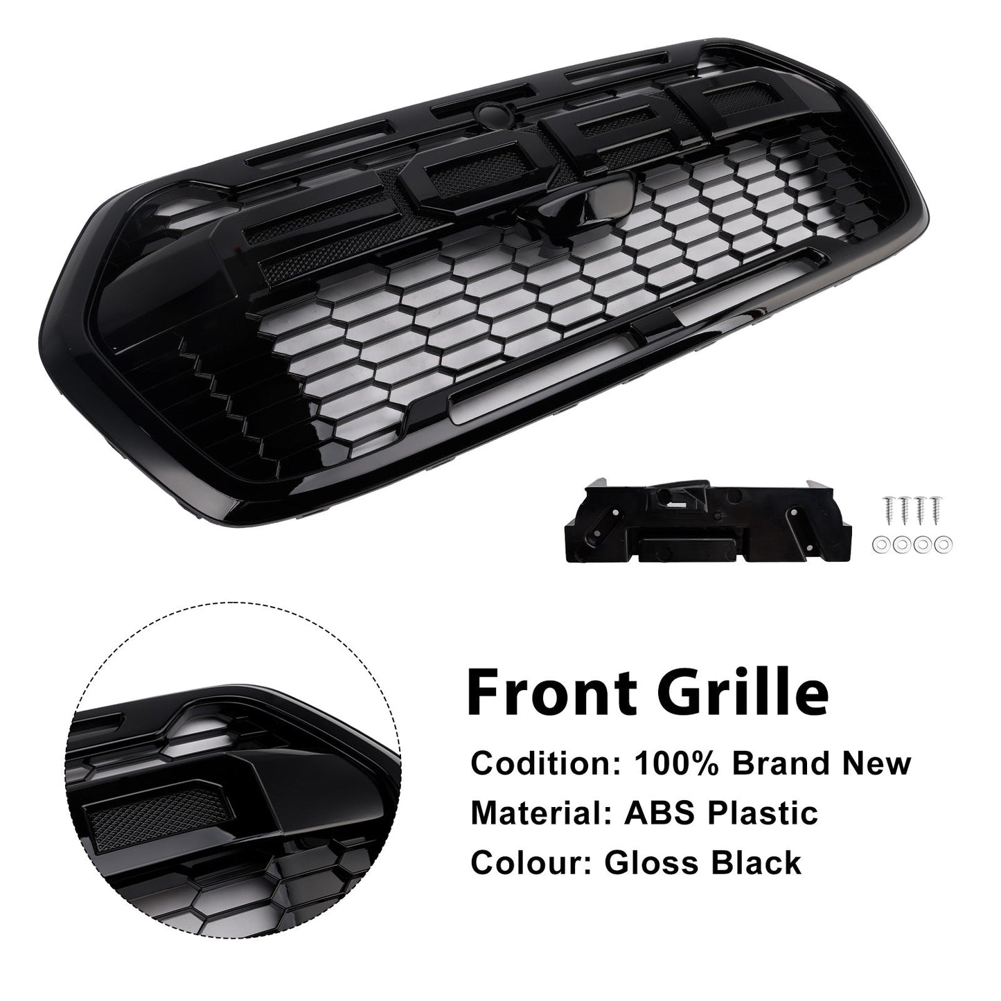 Griglia paraurti anteriore Ford Transit MK8 Trail Raptor Style dal 2019 in poi 2467809