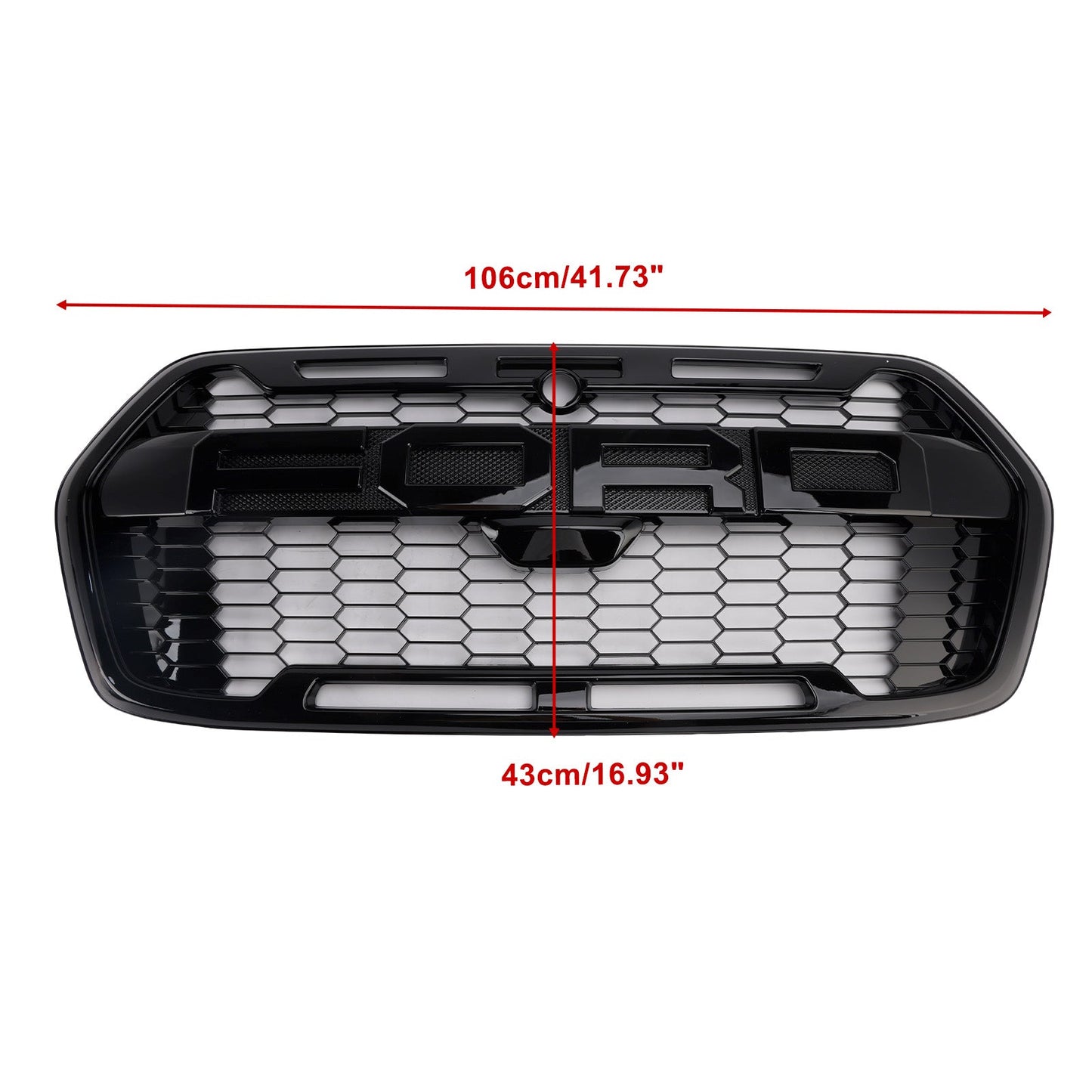 Griglia paraurti anteriore Ford Transit MK8 Trail Raptor Style dal 2019 in poi 2467809