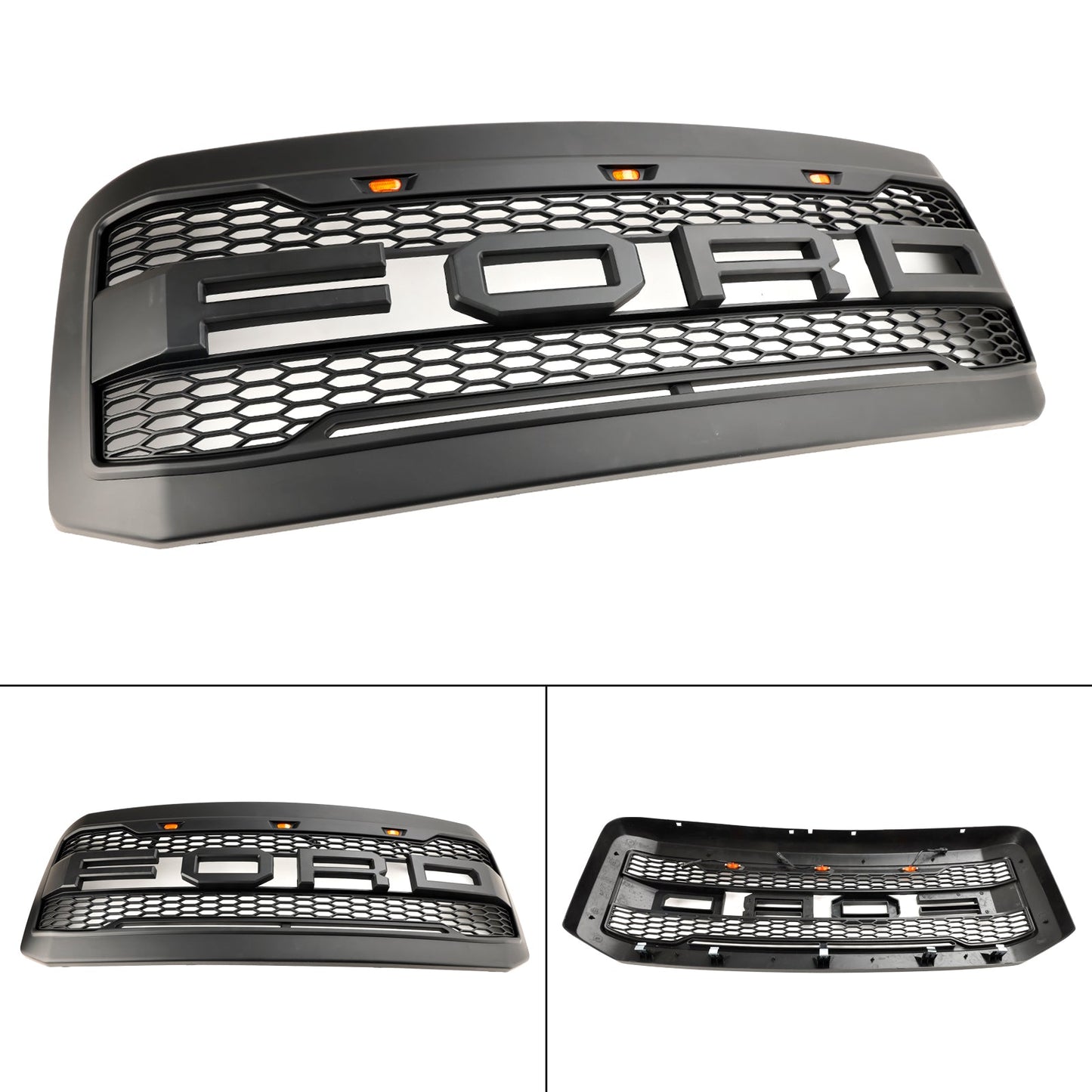 Griglia paraurti anteriore a LED per Ford F250 F350 Super Duty 2005-2007