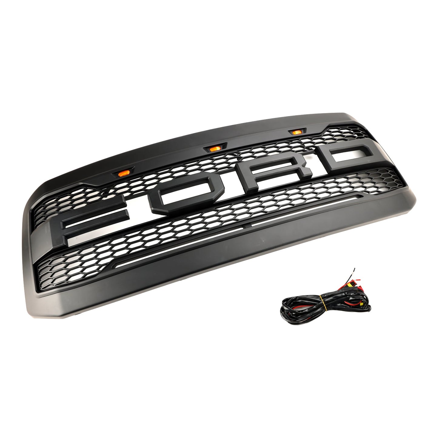 Griglia paraurti anteriore a LED per Ford F250 F350 Super Duty 2005-2007