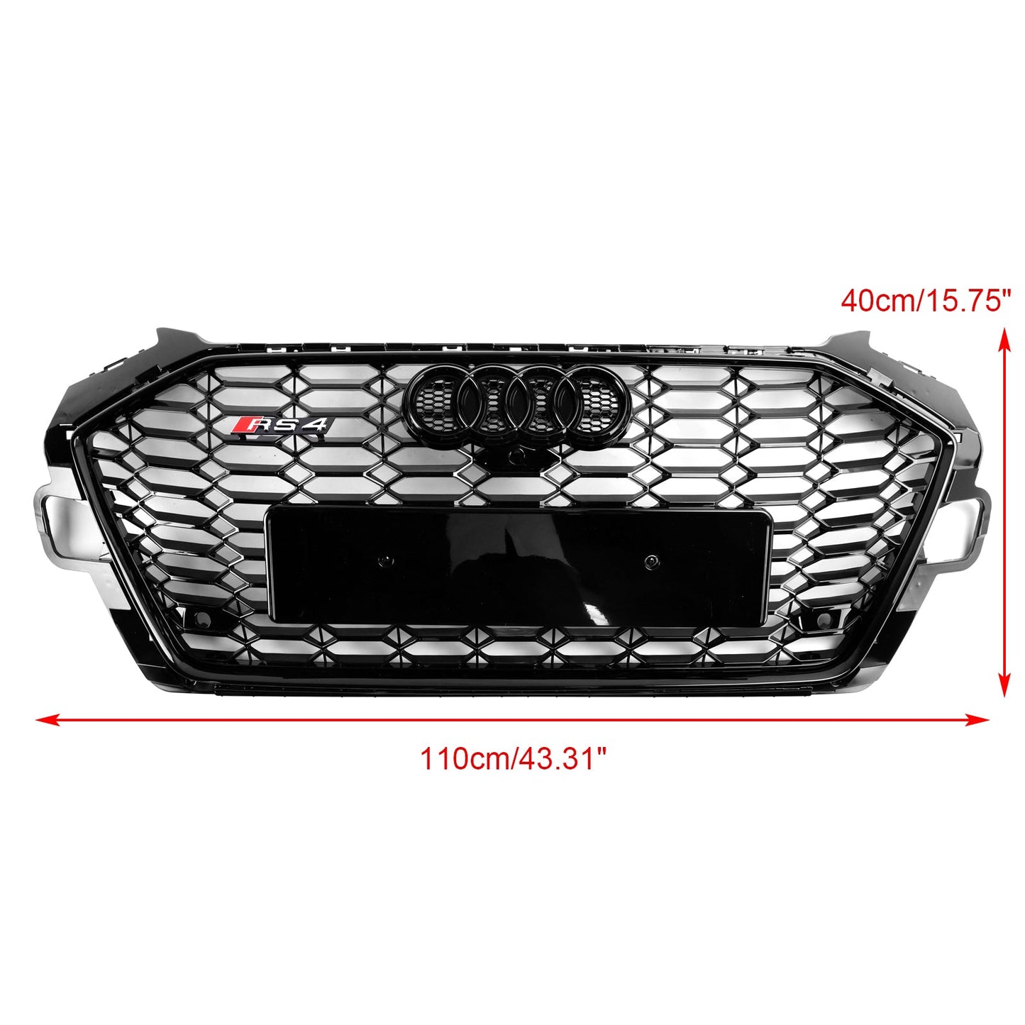 2020-2022 Audi A4 B9.5 A4 S-Line S4 RS4 Stile Griglia paraurti anteriore Griglia 8W0853651D