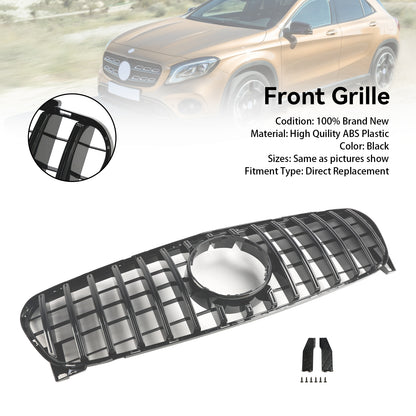 2017-2019 Mercedes Benz GLA W156 X156 Griglia anteriore Facelift nera