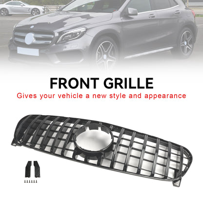 2017-2019 Mercedes Benz GLA W156 X156 Griglia anteriore Facelift nera