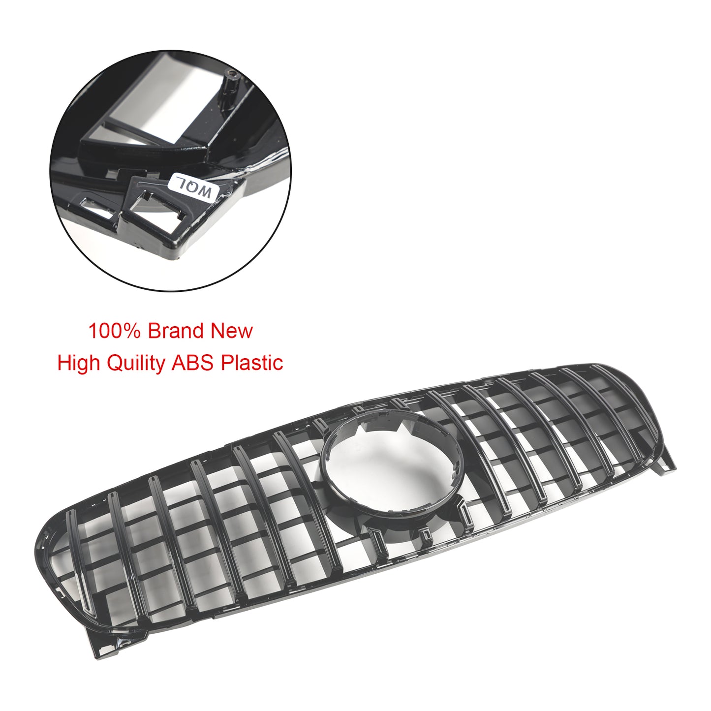 2017-2019 Mercedes Benz GLA W156 X156 Griglia anteriore Facelift nera