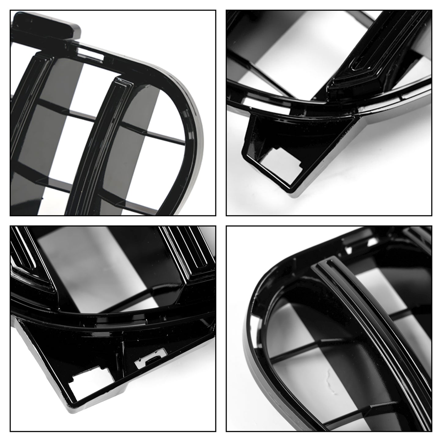 Griglia anteriore Per Mercedes Benz Classe GLA W156 X156 2017-2019 Facelift Nero