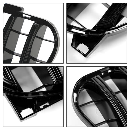 Per Mercedes Benz Classe GLA W156 X156 2017 2018 2019 Facelift Griglia anteriore Nero