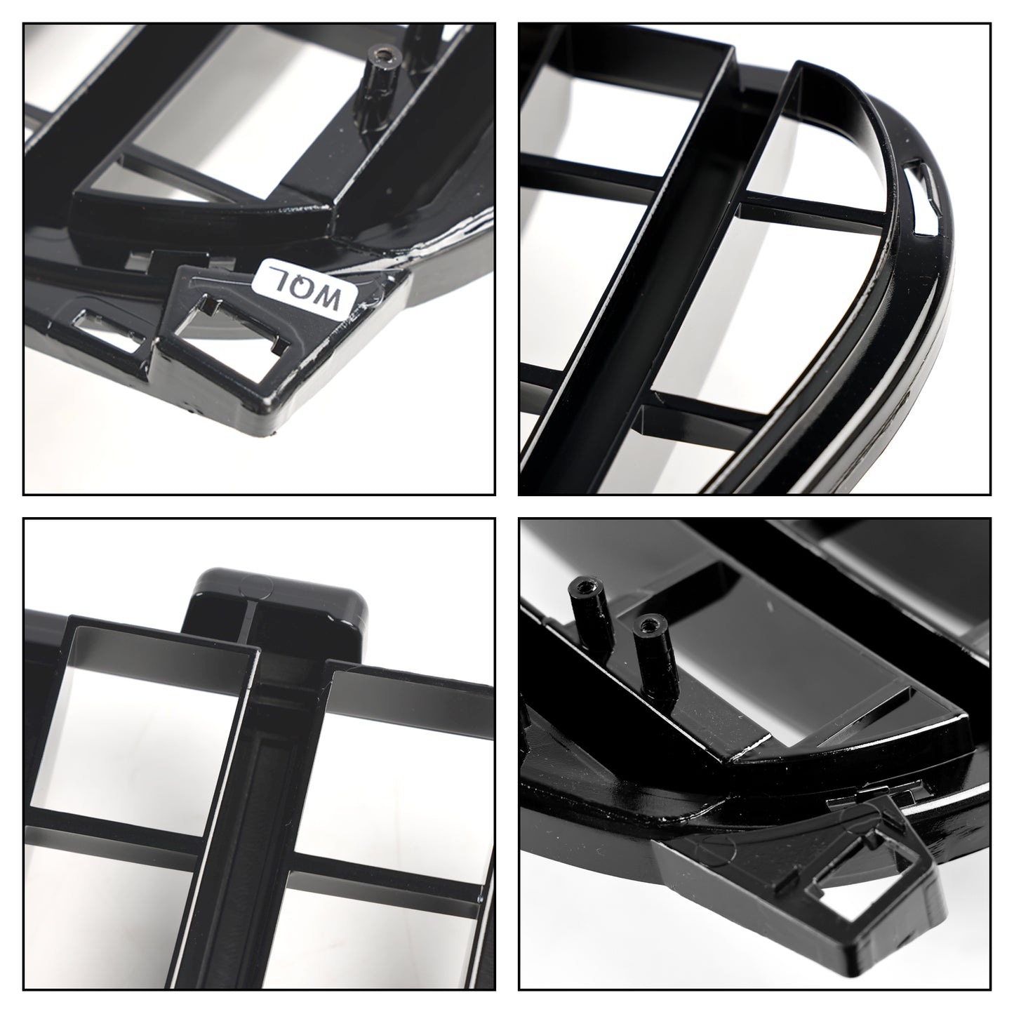 Per Mercedes Benz Classe GLA W156 X156 2017 2018 2019 Facelift Griglia anteriore Nero