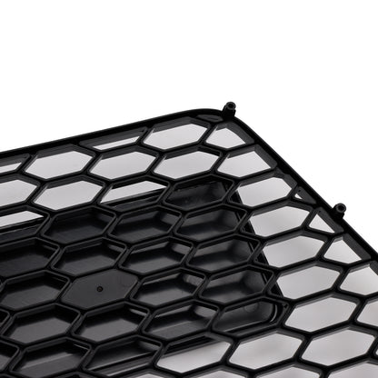Griglia anteriore a nido d'ape Audi TT TTS RS 2006-2014 nera lucida