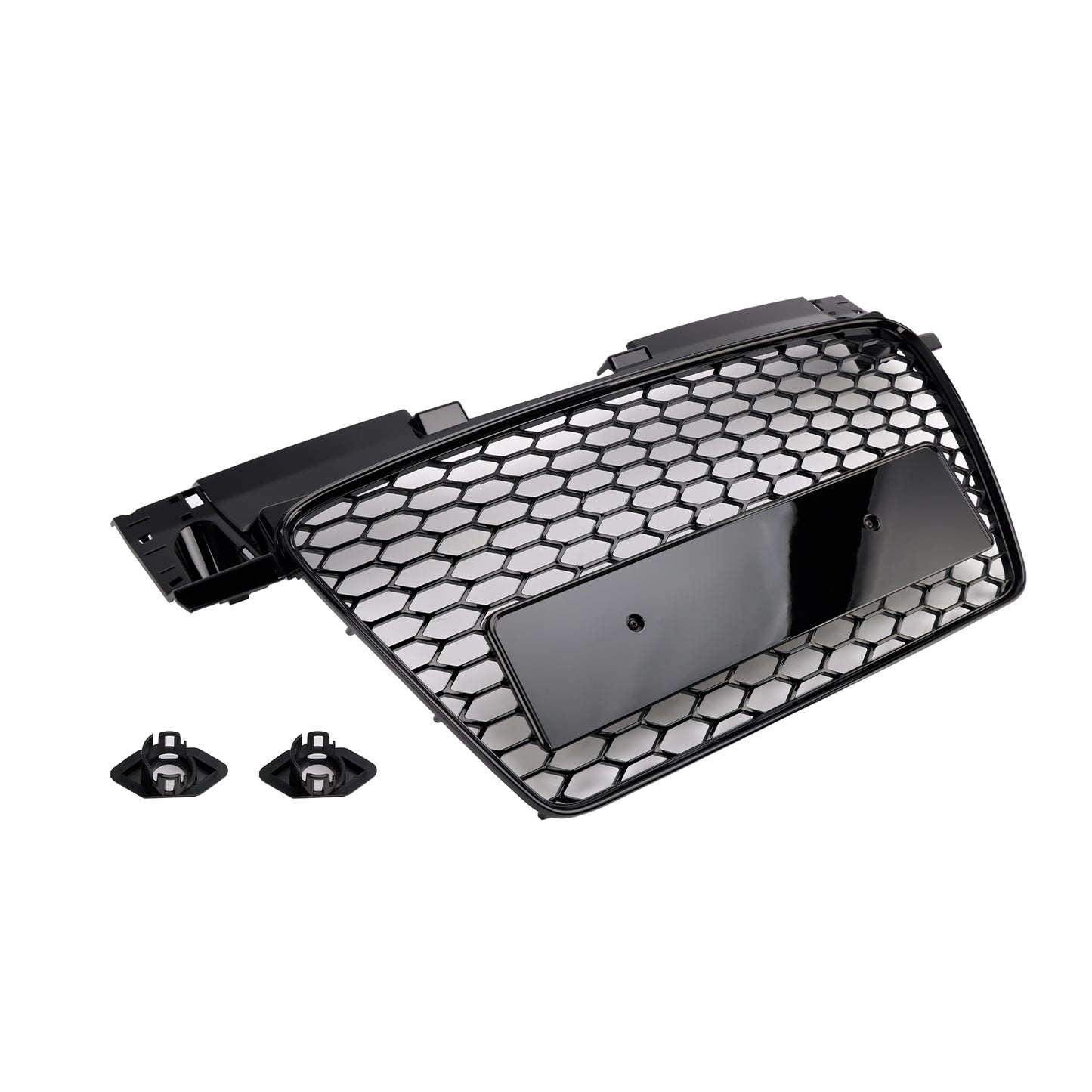 Griglia anteriore a nido d'ape Audi TT TTS RS 2006-2014 nera lucida