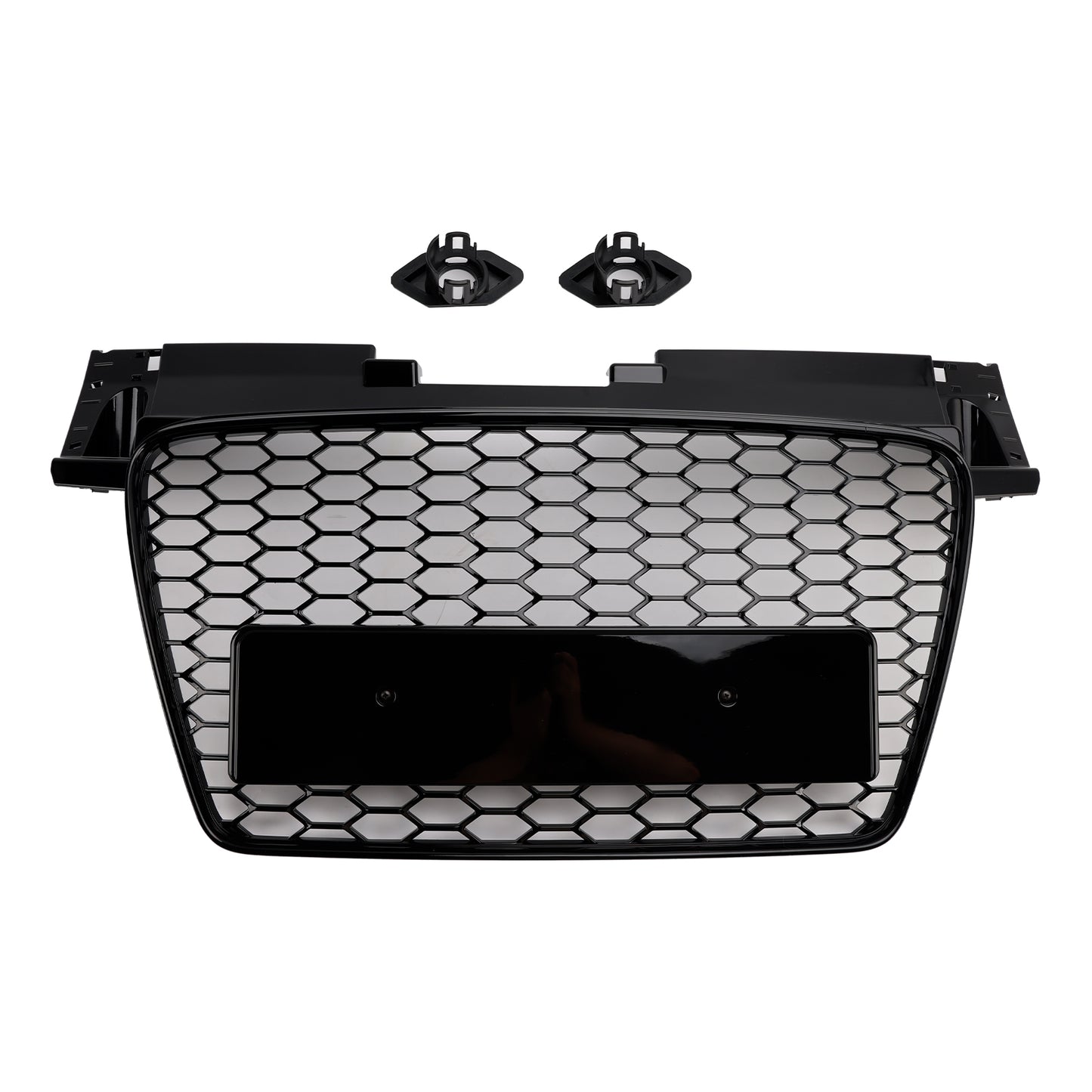 Per 2006-2014 Audi TT TTS RS Griglia anteriore a nido nera lucida