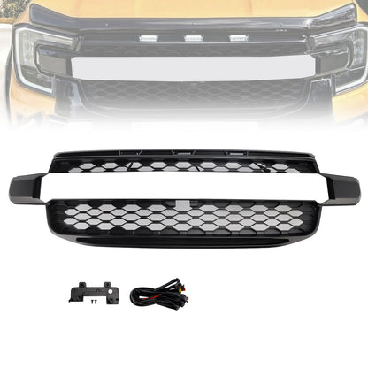 Per 2023-2024 Ford Ranger Everest Next Gen T9 Wildtrak Griglia paraurti anteriore