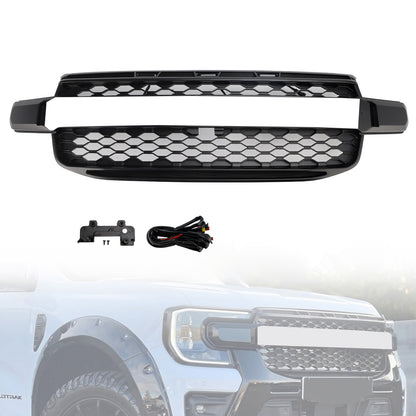 Per 2023-2024 Ford Ranger Everest Next Gen T9 Wildtrak Griglia paraurti anteriore