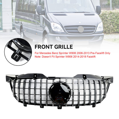 Griglia paraurti anteriore Mercedes Benz Sprinter W906 2006-2013, cromata