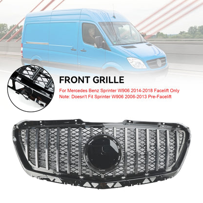 Griglia paraurti anteriore Mercedes Benz Sprinter W906 2014-2018, cromata