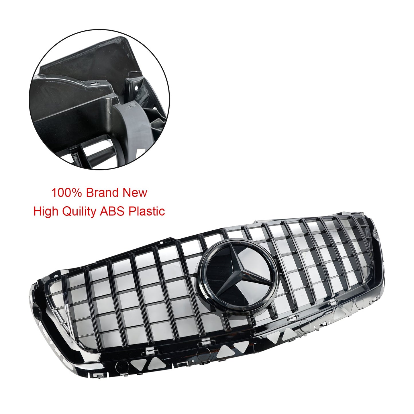 Griglia paraurti anteriore Mercedes Benz Sprinter W906 2014-2018, nera