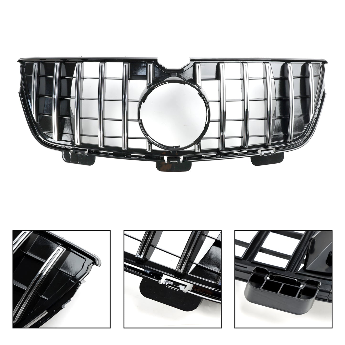Griglia paraurti anteriore Mercedes-Benz GL X164 GL450 GL500 2010-2012, cromata