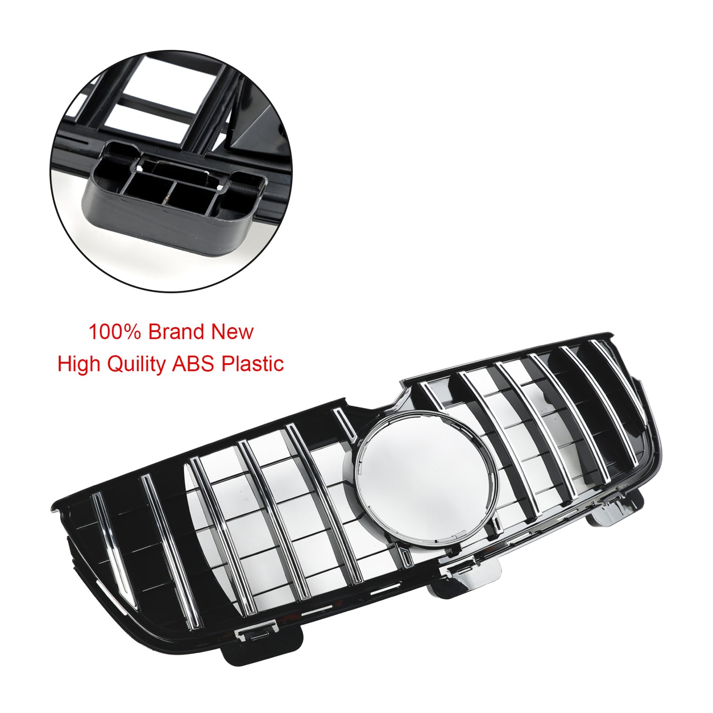 Griglia paraurti anteriore Mercedes-Benz GL X164 GL450 GL500 2010-2012, cromata