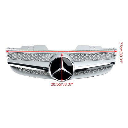 2007-2008 Mercedes Benz R230 SL550 SL600 1 Fin Star Paraurti anteriore Griglia superiore