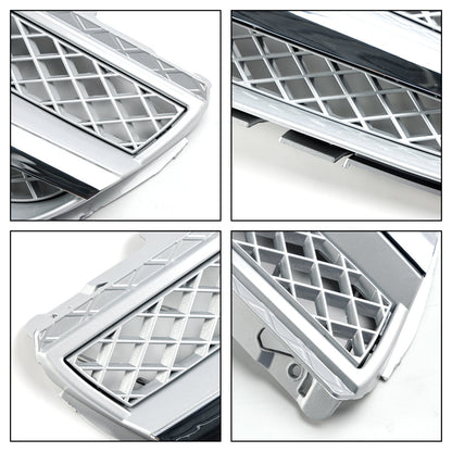 2007-2008 Mercedes Benz R230 SL550 SL600 1 Fin Star Paraurti anteriore Griglia superiore