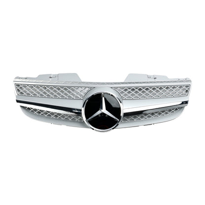 2007-2008 Mercedes Benz R230 SL550 SL600 1 Fin Star Paraurti anteriore Griglia superiore