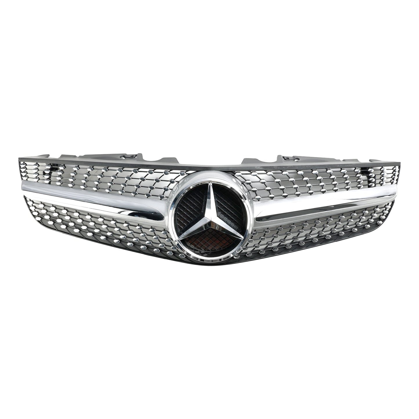 Griglia superiore paraurti anteriore Mercedes Benz SL-Class R230 SL550 SL600 2009-2012