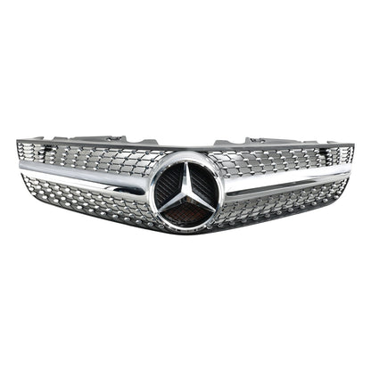 Griglia superiore paraurti anteriore Mercedes Benz SL-Class R230 SL550 SL600 2009-2012