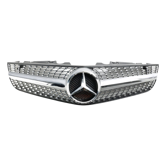Griglia superiore paraurti anteriore Mercedes Benz SL-Class R230 SL550 SL600 2009-2012