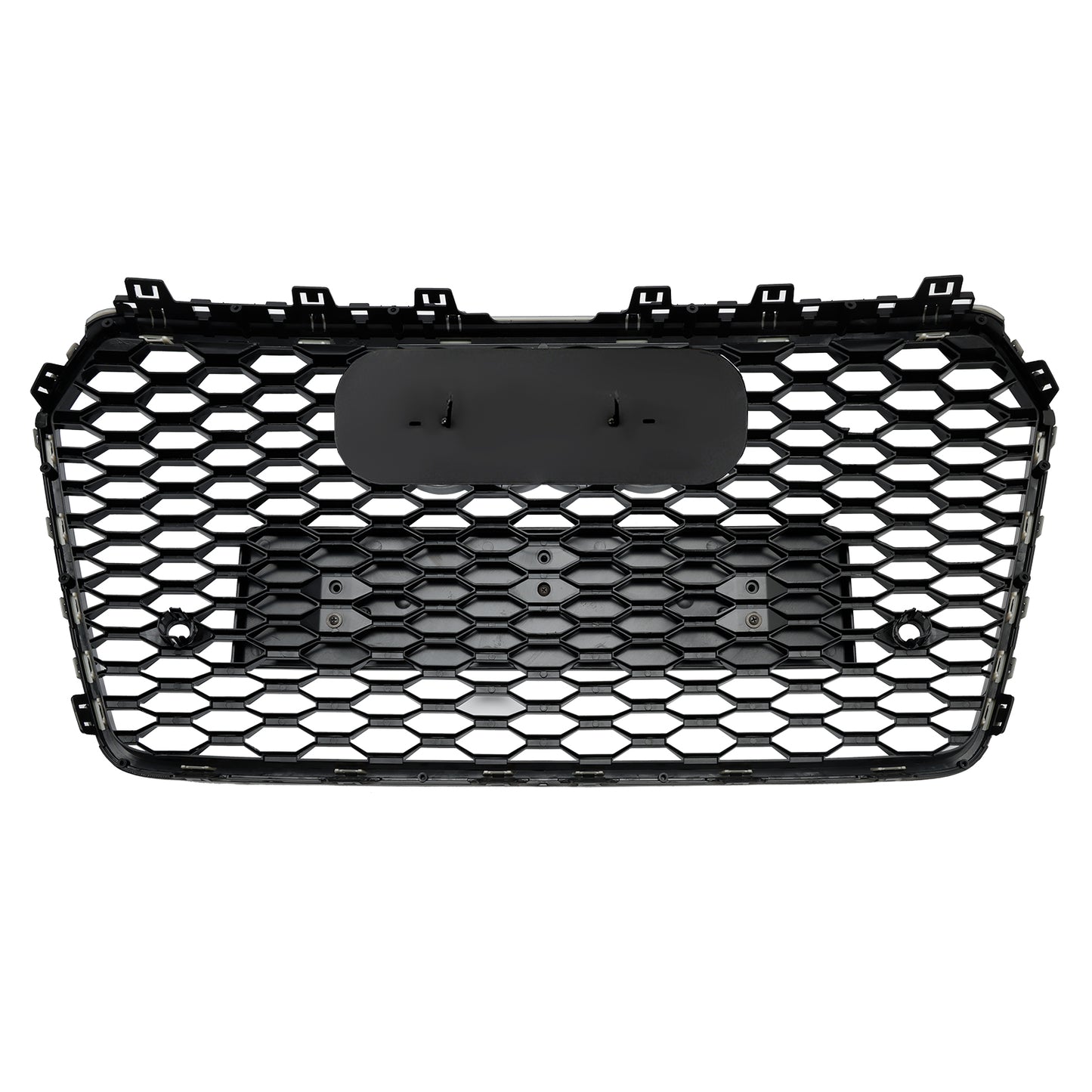 Griglia paraurti anteriore a nido d'ape Audi A7 C7 S7 RS7 Style 2016-2018, nera