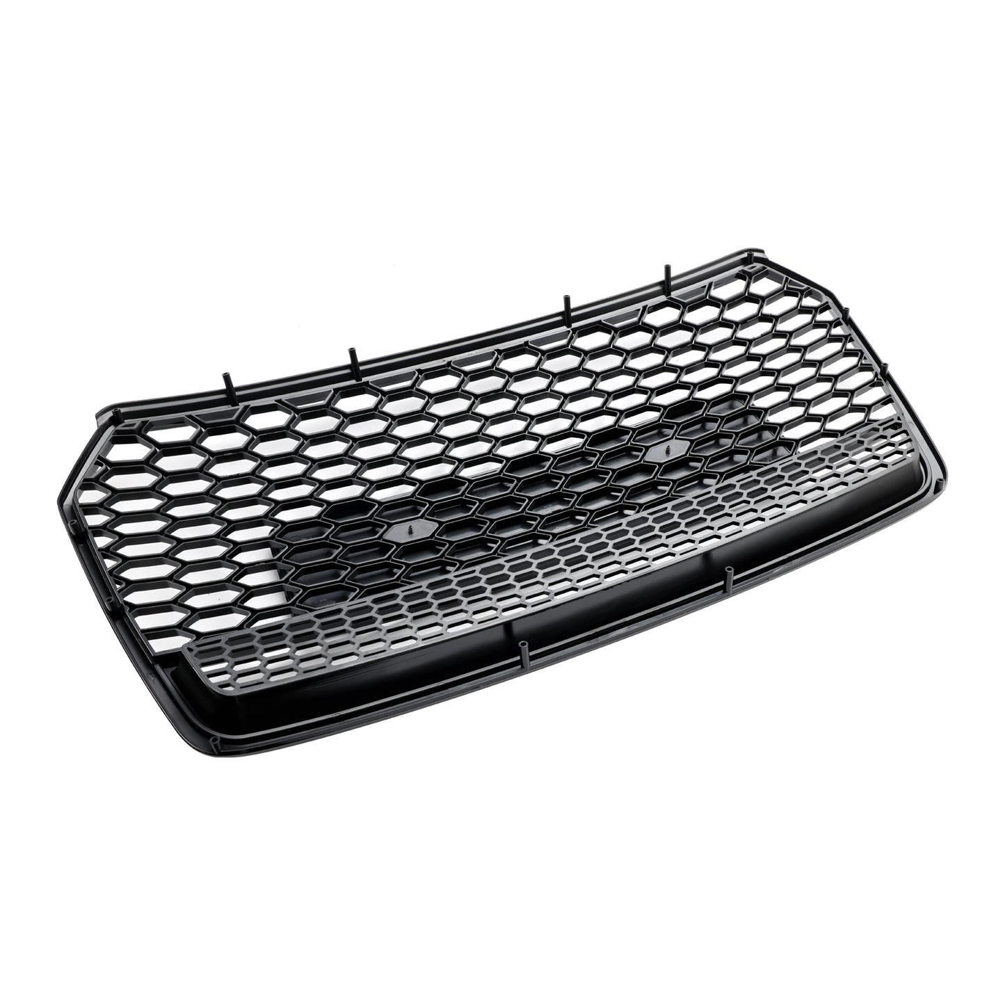 Audi A7 C7 S7 RS7 2016-2018 Griglia paraurti anteriore stile nido d'ape nera