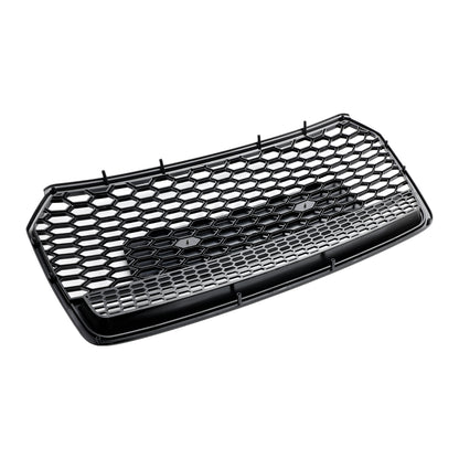 Audi A7 C7 S7 RS7 2016-2018 Griglia paraurti anteriore stile nido d'ape nera