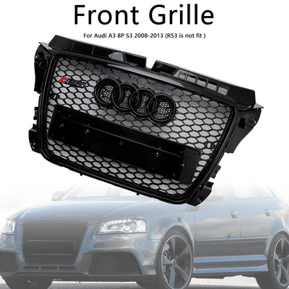 Griglia paraurti anteriore a nido d'ape Audi A3 8P RS3 Style 2008-2013