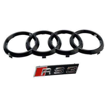 Griglia paraurti anteriore a nido d'ape Audi A3 8P RS3 Style 2008-2013