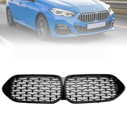 51138080494 Per 2020-2023 BMW Serie 2 F44 Griglia anteriore nera lucida Coupé M Diamond